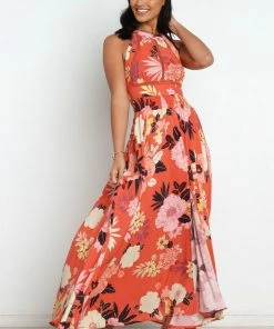 PUP50 Newell Dress - Rust Dresses