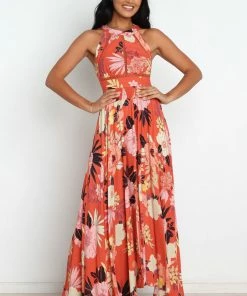 PUP50 Newell Dress - Rust Dresses