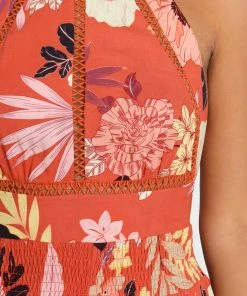 PUP50 Newell Dress - Rust Dresses