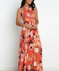 PUP50 Newell Dress - Rust Dresses