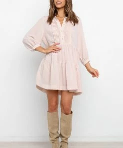 PUP56 Newman Dress - Blush Dresses