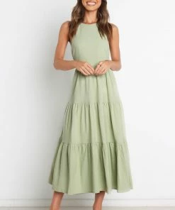 PUP14 Noura Dress - Mint