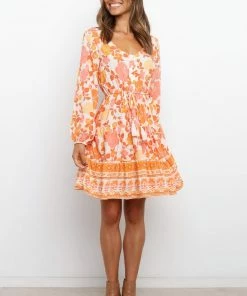 PUP51 Dresses Odie Dress - Orange