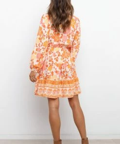 PUP51 Dresses Odie Dress - Orange