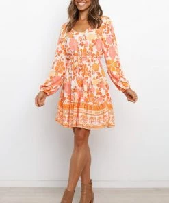 PUP51 Dresses Odie Dress - Orange