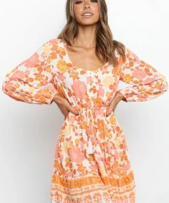 PUP51 Dresses Odie Dress - Orange