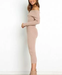 PUP44 Dresses Oldo Dress - Beige