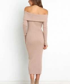 PUP44 Dresses Oldo Dress - Beige