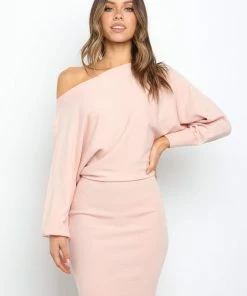 PUP55 Olea Dress - Blush