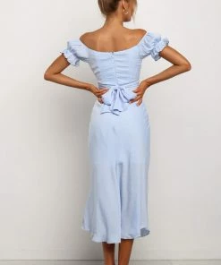 PUP7 Dresses Oralie Dress - Light Blue