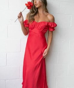 PUP7 Dresses Oralie Dress - Red