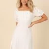 PUP8 Orlani Mini Dress - White Dresses