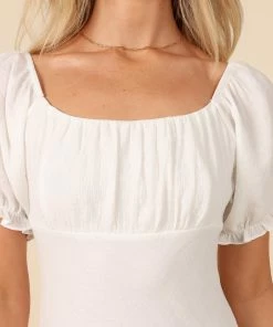 PUP8 Orlani Mini Dress - White Dresses