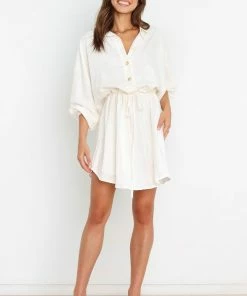 PUP9 Owen Dress - White