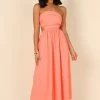 PUP4 Pamela Dress - Coral Dresses