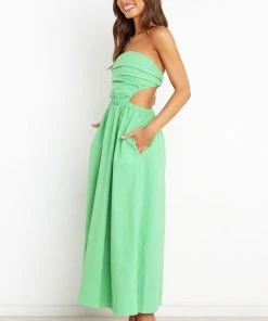 PUP4 Pamela Dress - Green Dresses