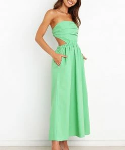 PUP4 Pamela Dress - Green Dresses