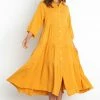 PUP50 Parade Dress - Mustard Dresses