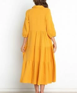 PUP50 Parade Dress - Mustard Dresses