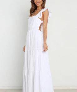 PUP42 Peaches Dress - White