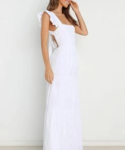 PUP42 Peaches Dress - White