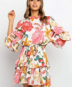 PUP49 Peta Dress - White Dresses