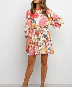 PUP49 Peta Dress - White Dresses