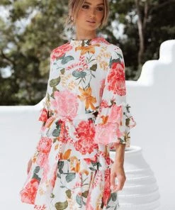 PUP49 Peta Dress - White Dresses