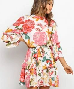 PUP49 Peta Dress - White Dresses