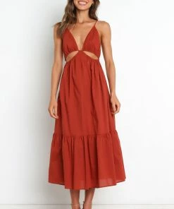 PUP3 Piero Dress - Rust