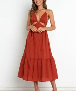 PUP3 Piero Dress - Rust