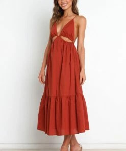 PUP3 Piero Dress - Rust