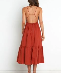 PUP3 Piero Dress - Rust