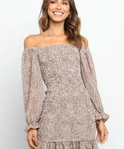 PUP4 Dresses Quonda Dress - Brown