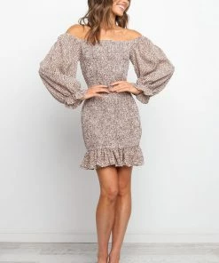 PUP4 Dresses Quonda Dress - Brown