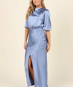 PUP14 Rana Dress - Blue Dresses