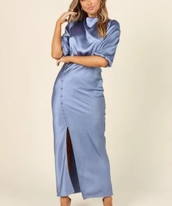 PUP14 Rana Dress - Blue Dresses