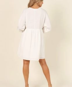PUP9 Remi Dress - White Dresses