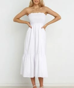 PUP4 Dresses Richmond Dress - White