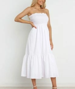 PUP4 Dresses Richmond Dress - White