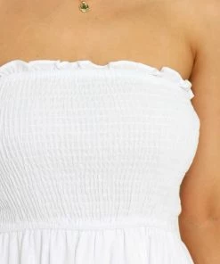 PUP4 Dresses Richmond Dress - White