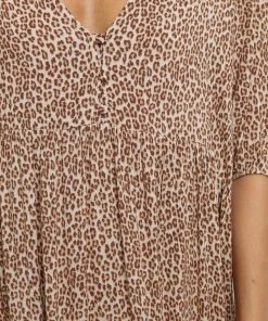 PUP51 Rieti Dress - Brown Dresses