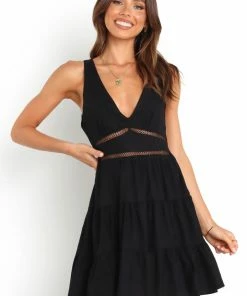 PUP14 Romeo Dress - Black Dresses