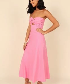 PUP4 Rosetta Dress - Hot Pink Dresses