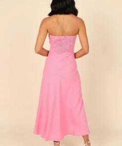 PUP4 Rosetta Dress - Hot Pink Dresses