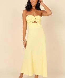 PUP4 Rosetta Dress - Yellow