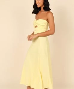 PUP4 Rosetta Dress - Yellow