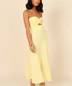 PUP4 Rosetta Dress - Yellow