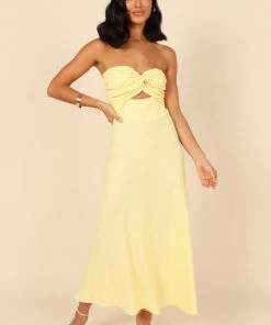 PUP4 Rosetta Dress - Yellow