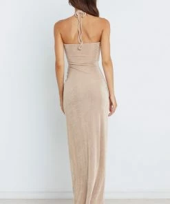 PUP44 Scarlette Dress - Gold Dresses